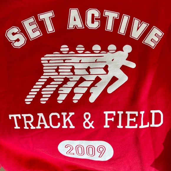 NWT SET ACTIVE Merch Crewneck - Track Star Limited Edition (XS) - Picture 3 of 6